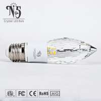 k9 crystal lamp e14 e27 led bulb